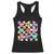 Funny Spanish Candy Heart Valentine's Day Racerback Tank Top