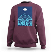 Ice Out Minnesota Loon Sweatshirt MN State Protest