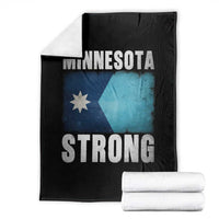 Minnesota Strong Throw Blanket MN State Pride Community Resistance