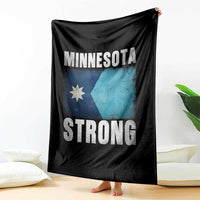 Minnesota Strong Throw Blanket MN State Pride Community Resistance