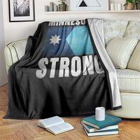 Minnesota Strong Throw Blanket MN State Pride Community Resistance