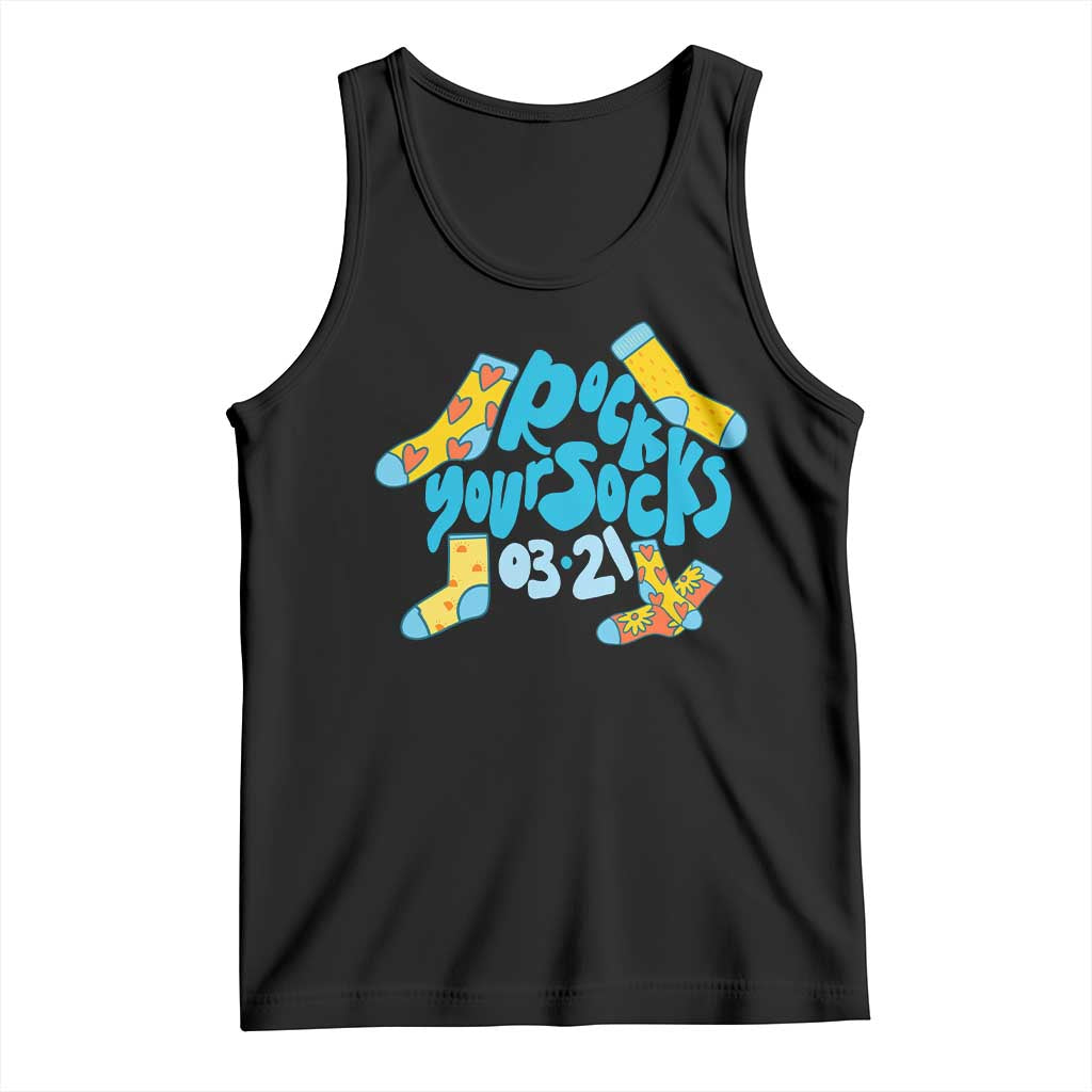 Rock Your Socks Tank Top Down Syndrome Awareness March 21