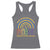 Down Syndrome Awareness Racerback Tank Top Imagine A Rainbow With An Extra Color Heart Rainbow