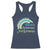 Down Syndrome Awareness Racerback Tank Top Imagine A Rainbow With An Extra Color