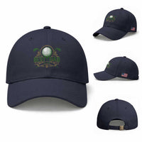 Funny Golfing Dad Baseball Cap Best Dad By Par Fathers Day