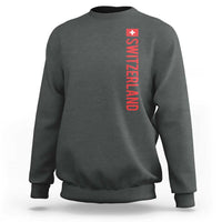 Switzerland Heritage Vintage Swiss Flag Schweiz Sweatshirt