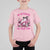 Breast Cancer Awareness T Shirt For Kid In October We Wear Pink Halloween Ghost Pumpkin Wine Skull - Wonder Print Shop