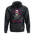 Breast Cancer Awareness Hoodie Treasure The Chest Pirate Skull Sword Pink Ribbon - Wonder Print Shop