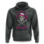 Breast Cancer Awareness Hoodie Treasure The Chest Pirate Skull Sword Pink Ribbon - Wonder Print Shop