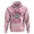 Breast Cancer Awareness Hoodie Treasure The Chest Pirate Skull Sword Pink Ribbon - Wonder Print Shop