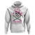 Breast Cancer Awareness Hoodie Treasure The Chest Pirate Skull Sword Pink Ribbon - Wonder Print Shop