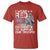 RED Fridays T Shirt I Wear Red On Friday To Support Our Troops Military American Flag - Wonder Print Shop