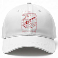 Funny The Vitruvian Pizza Baseball Cap Pizza Baker Leonardo Da Vinci Artwork