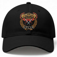 SPQR Ancient Rome Roman Empire Roman History Baseball Cap