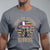 Veterans T Shirt Thank You Veterans For Your Service American Flag Combat Shoes - Wonder Print Shop