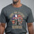 Veterans T Shirt Thank You Veterans For Your Service American Flag Combat Shoes - Wonder Print Shop