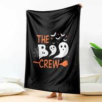 Halloween Throw Blanket The Boo Crew Trick Or Treat Ghost Squad - Wonder Print Shop