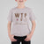 Thanksgiving T Shirt For Kid WTF Wine Turkey Family Autumn Season - Wonder Print Shop