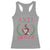 Funny Anti Valentine Girl Club Racerback Tank Top Love Potion Skull