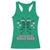 Funny Anti Valentine Girls Club Racerback Tank Top Anti Valentine's Day Skeleton