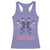 Funny Anti Valentine Girls Club Racerback Tank Top Anti Valentine's Day Skeleton