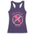 Funny Anti Valentine's Day Racerback Tank Top No Cupid Zone