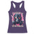 Funny Anti Valentines Day Racerback Tank Top Love Is In The Air Try Not To Breathe Gas Mask