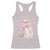 Funny Valentine's Day Cute Heart Cat Racerback Tank Top