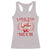 Funny Valentine's Day Coquette Racerback Tank Top I Love You Cherry Much