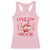 Funny Valentine's Day Coquette Racerback Tank Top I Love You Cherry Much