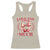 Funny Valentine's Day Coquette Racerback Tank Top I Love You Cherry Much