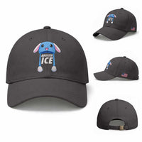 Abolish Ice Baseball Cap Blue Bunny Hat Pro Immigrant Resist Minnesota