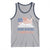 Funny National Reading Month Books Readers Tank Top Reading Across America Teacher American Flag