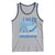 I Wear Blue For Colon Cancer Awareness Tank Top Rainbow Dark Blue Ribbon