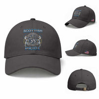Scottish Pride Baseball Cap Lion Rampant Unicorns Scottish Flag