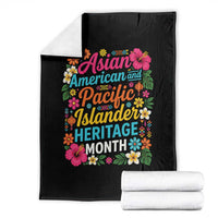 AAPI Asian American and Pacific Islander Heritage Month Throw Blanket