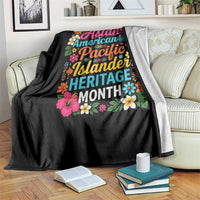 AAPI Asian American and Pacific Islander Heritage Month Throw Blanket