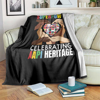 AAPI Heritage Month Throw Blanket Diversity Is Our Superpower Asian American and Pacific Islander Countries
