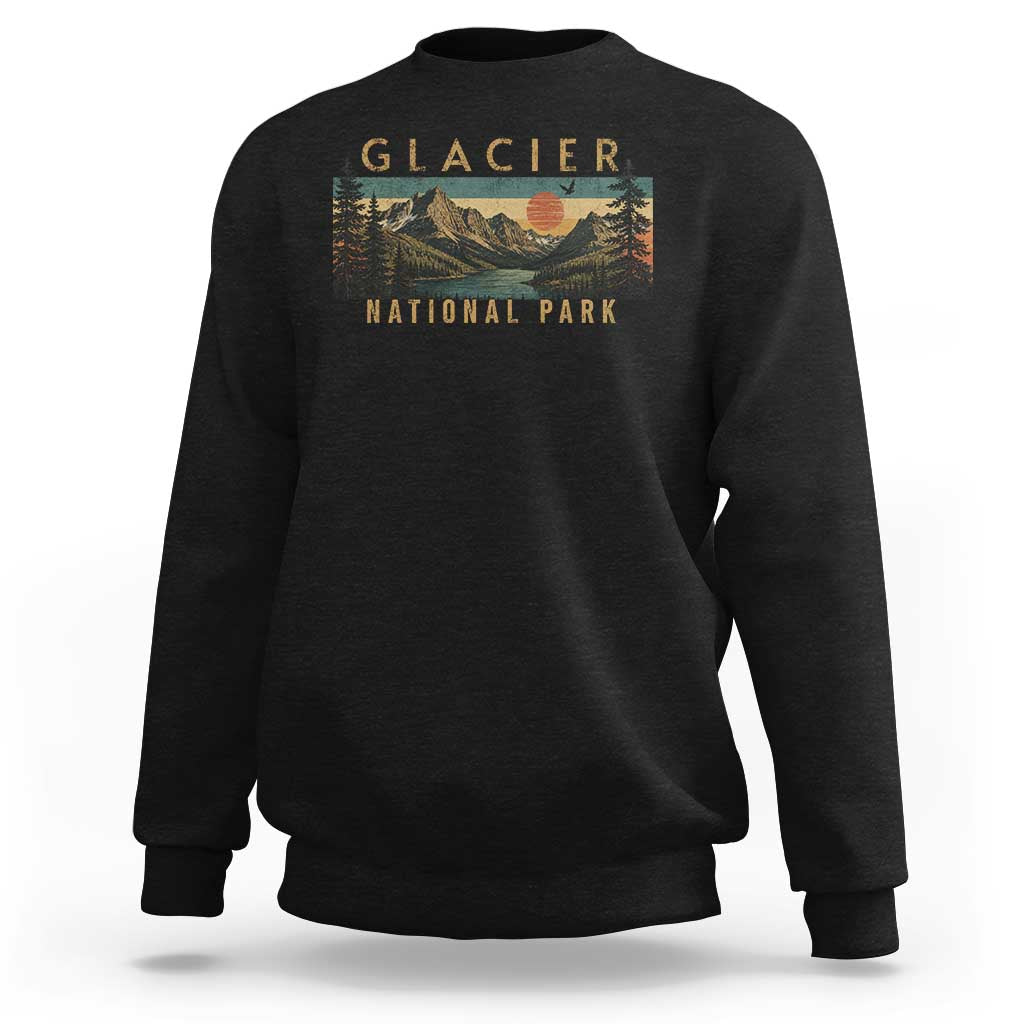 Glacier National Park Sweatshirt Montana Wildlife Nature Lover