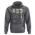 RED Friday Hoodie Remember Everyone Deployed Vintage American Flag Military Veterans