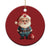 Funny Xmas Santa Doctor Medical Christmas Ornament - Wonder Print Shop