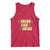 Funny Happy New Year Periodic Table Elements Tank Top Chemistry Teacher Student