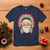 Funny Christmas Native American Indian Santa War Bonnet T Shirt - Wonder Print Shop