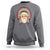 Funny Christmas Native American Indian Santa War Bonnet Sweatshirt - Wonder Print Shop