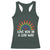 Funny Valentine's Day LGBT Racerback Tank Top Love You In A Gay Way Rainbow Hearts