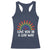 Funny Valentine's Day LGBT Racerback Tank Top Love You In A Gay Way Rainbow Hearts