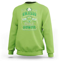 Vintage Irish Pride And Honor St Patricks Day Sweatshirt