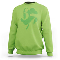 Funny St Patricks Day 67 Six Seven Meme Shamrock Sweatshirt