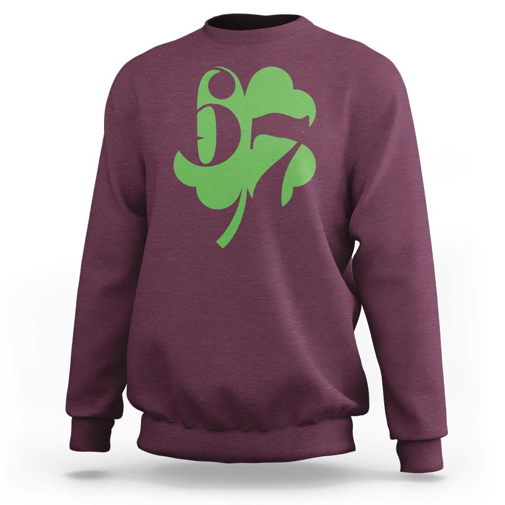 Funny St Patricks Day 67 Six Seven Meme Shamrock Sweatshirt