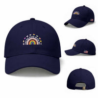 You're Safe With Me Baseball Cap LGBTQ Pride Ally Rainbow Heart